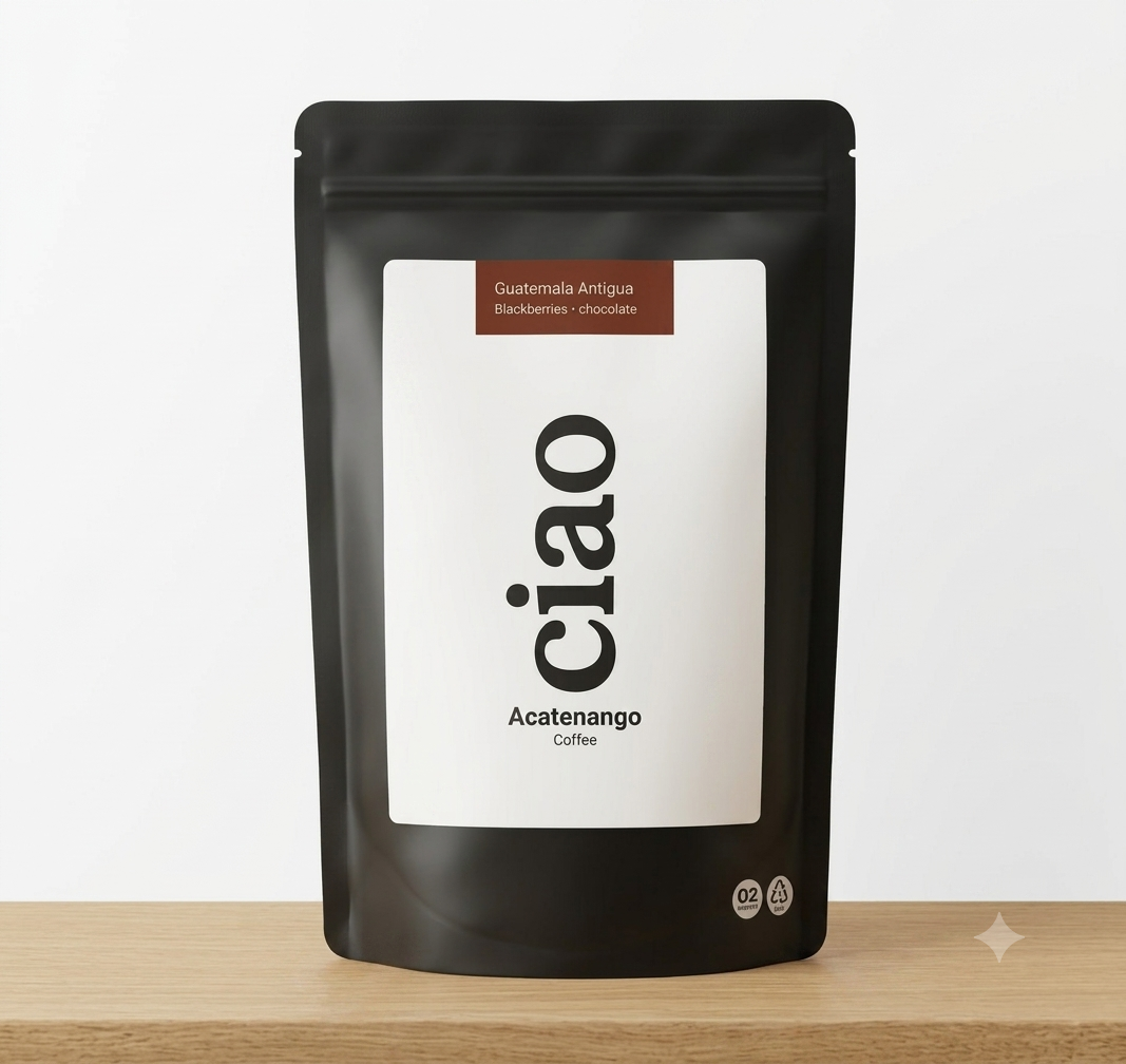 Acatenango Coffee 250g bag — Say Ciao Coffee, Guatemala Antigua