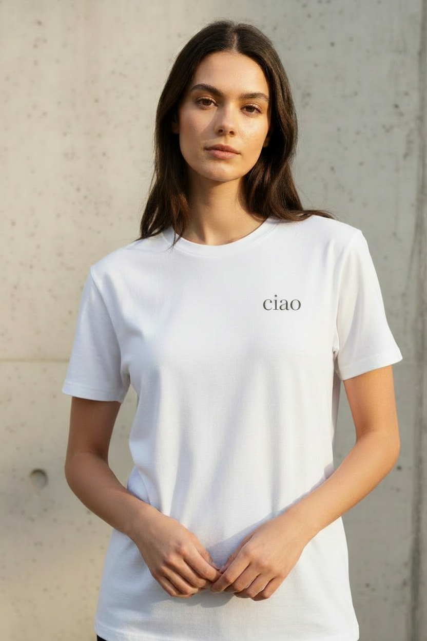 Ciao Premium Tee — with Monogram