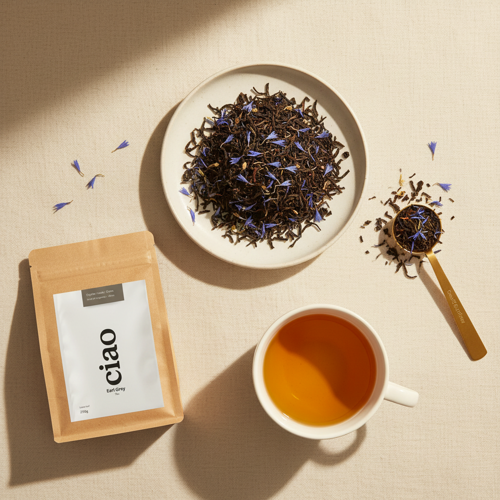 Earl Grey Tea Flat Lay Revised