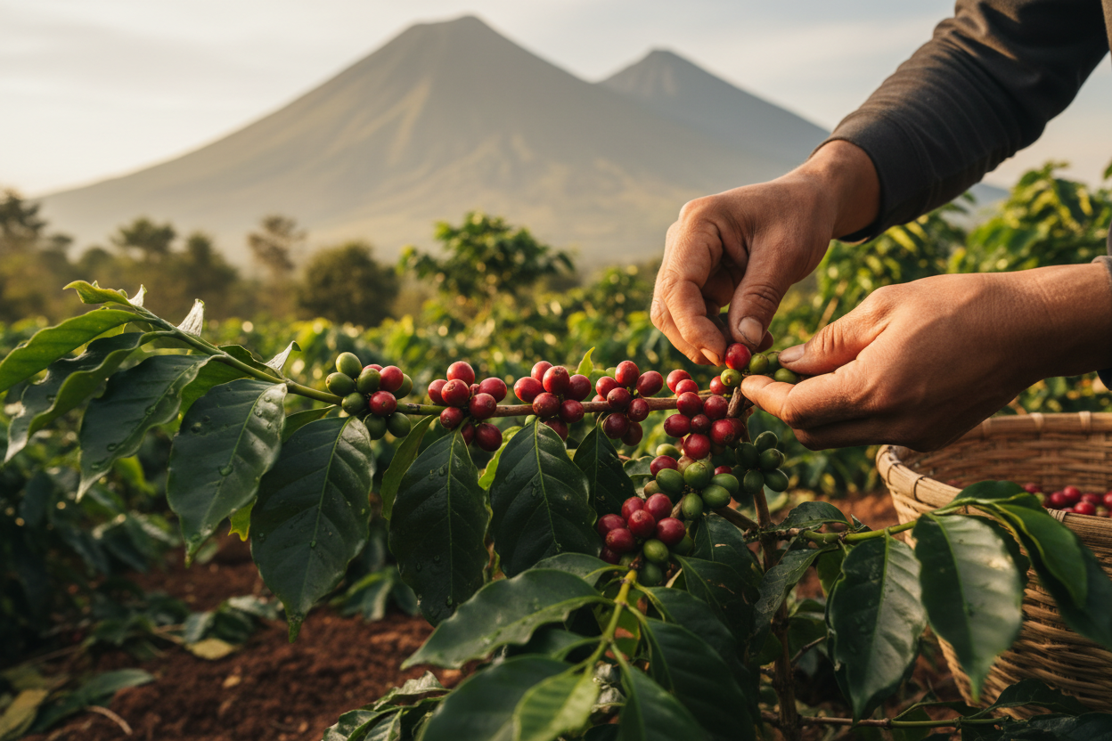 Guatemalan Coffee Harvesting