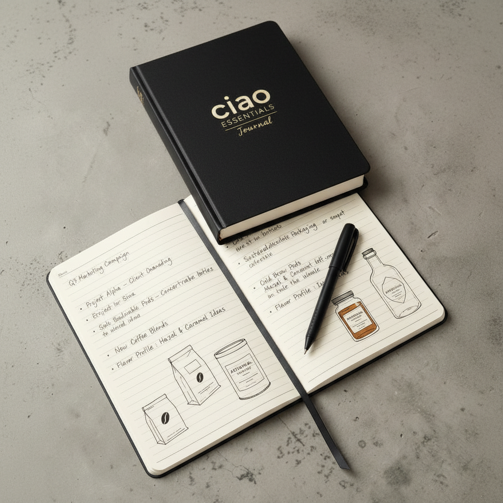 Ciao Notebook – Hardcover Bound Journal
