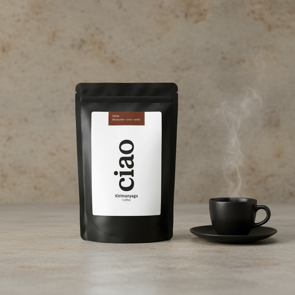 Kĩrĩmanyaga grey studio with cup